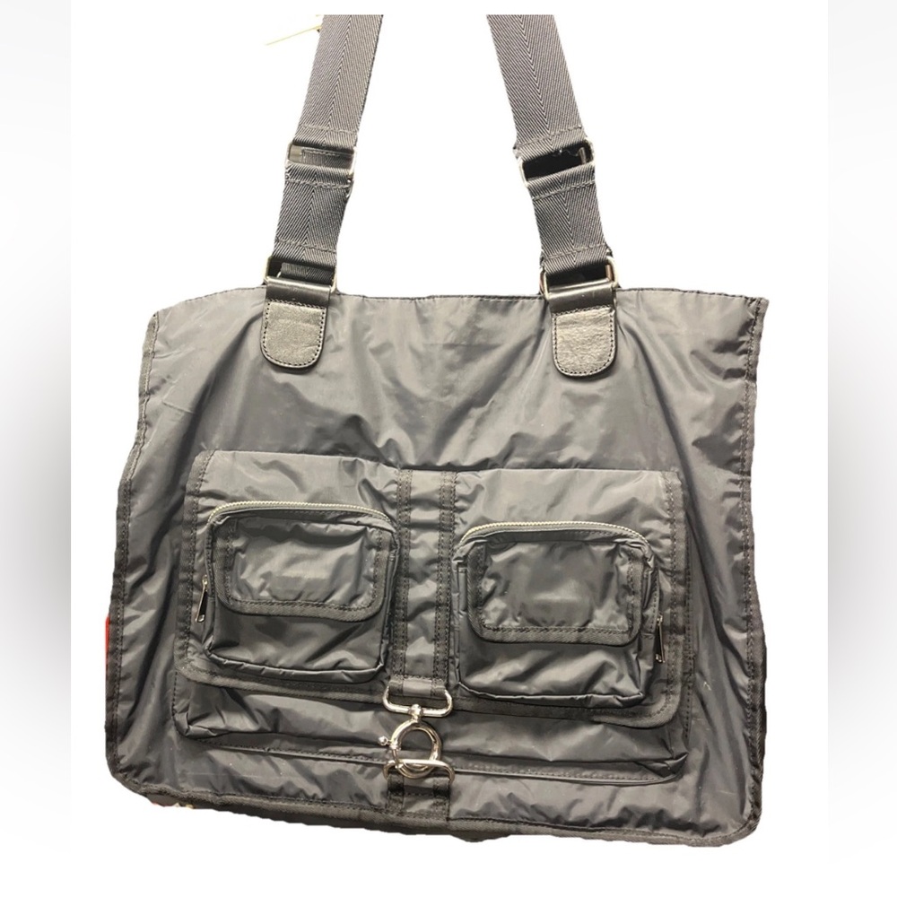 Banana Republic 2005 Black Nylon Tote Bag